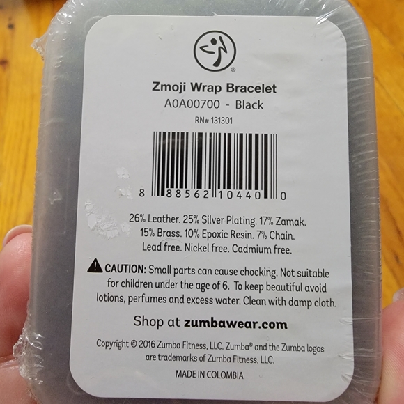 Zumba Fitness zmoji wrap bracelet - Picture 3 of 3